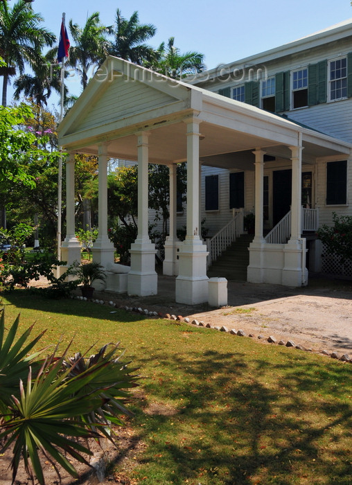 belize159: Belize City, Belize: Government House - House of Culture - architect Christopher Wren - photo by M.Torres - (c) Travel-Images.com - Stock Photography agency - Image Bank