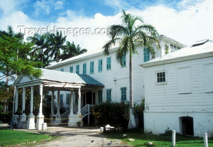 belize19: Belize city, Belize: Government House - now the House of Culture Museum - photo by D.Forman - (c) Travel-Images.com - Stock Photography agency - Image Bank