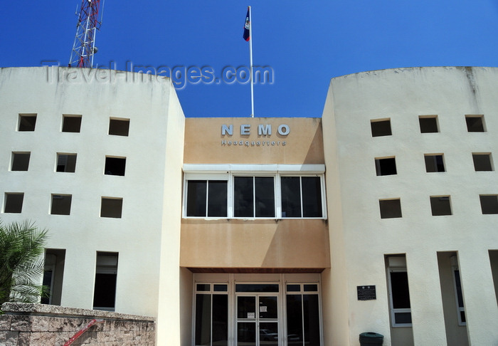 belize71: Belmopan, Cayo, Belize: entrance of the NEMO building - National Emergency Management Organization of Belize - photo by M.Torres - (c) Travel-Images.com - Stock Photography agency - Image Bank