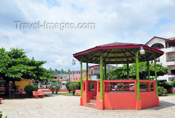 belize89: San Ignacio, Cayo, Belize: bandstand on the main square - photo by M.Torres - (c) Travel-Images.com - Stock Photography agency - Image Bank