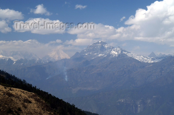 bhutan168: Bhutan - Himalaya peaks, seen from Chela La - photo by A.Ferrari - (c) Travel-Images.com - Stock Photography agency - Image Bank