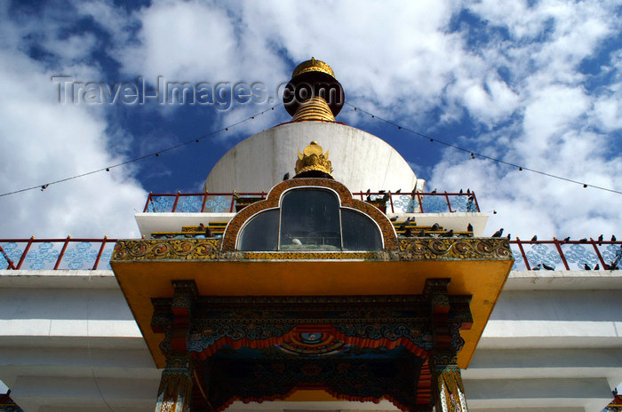 bhutan192: Bhutan - Thimphu - below the National Memorial Chorten - photo by A.Ferrari - (c) Travel-Images.com - Stock Photography agency - Image Bank