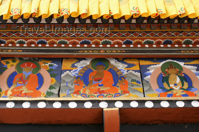 bhutan242: Bhutan - Buddhist figures in Chari Goemba - photo by A.Ferrari - (c) Travel-Images.com - Stock Photography agency - Image Bank