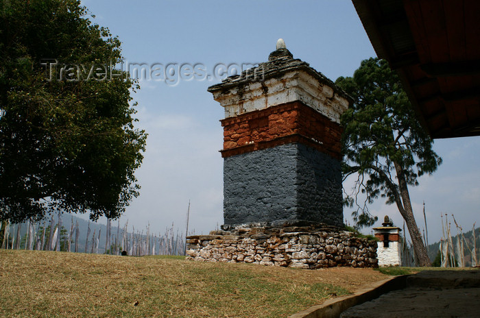 bhutan259: Bhutan - Stupa, in Chimi Lhakhang monastery - photo by A.Ferrari - (c) Travel-Images.com - Stock Photography agency - Image Bank