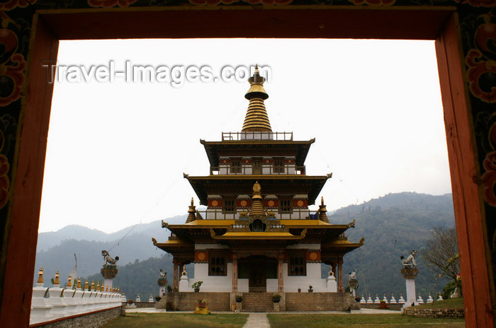 bhutan291: Bhutan - Khansum Yuelley Namgyal Chorten - photo by A.Ferrari - (c) Travel-Images.com - Stock Photography agency - Image Bank