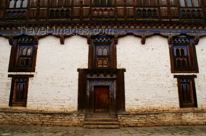 bhutan350: Bhutan - entrance of the museum - Ugyen Chholing palace - photo by A.Ferrari - (c) Travel-Images.com - Stock Photography agency - Image Bank