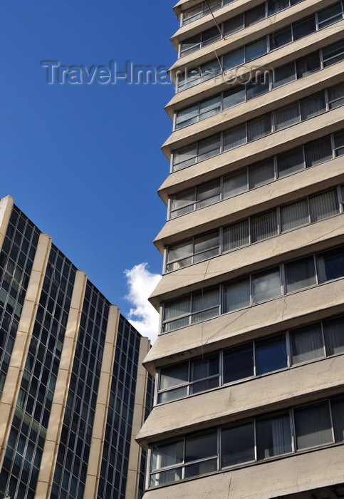 bolivia125: La Paz, Bolivia: Boliviana de Aviación - BBA building, former HQ of the Banco Boliviano Americano - Av. Camacho, corner Calle Loayza - photo by M.Torres - (c) Travel-Images.com - Stock Photography agency - Image Bank