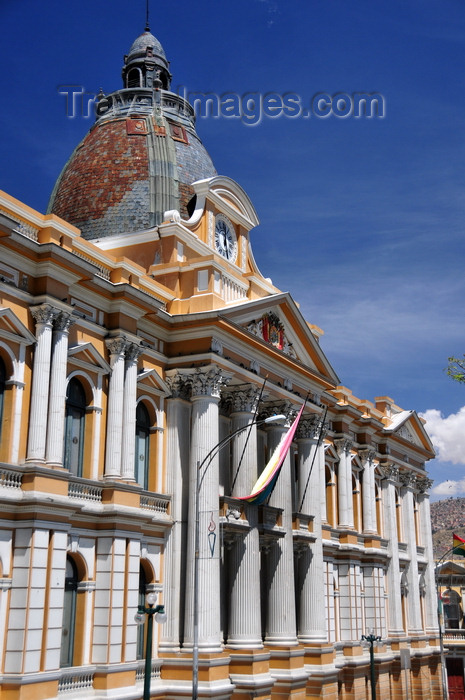 bolivia87: La Paz, Bolivia: Palacio Legislativo - Parliament building, once used by the University of La Paz - Plaza Murillo - photo by M.Torres - (c) Travel-Images.com - Stock Photography agency - Image Bank