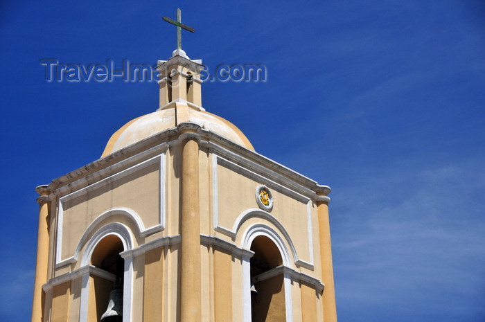 bolivia91: La Paz, Bolivia: bell tower of La Merced church - built in 1548 - Spanish colonial architecture - calle Colón - photo by M.Torres - (c) Travel-Images.com - Stock Photography agency - Image Bank