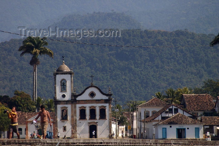 brazil156: Brazil / Brasil - Parati (RJ - micro-região da Baía da Ilha Grande): Santa Rita church / igreja de Santa Rita - photo by N.Cabana - (c) Travel-Images.com - Stock Photography agency - Image Bank