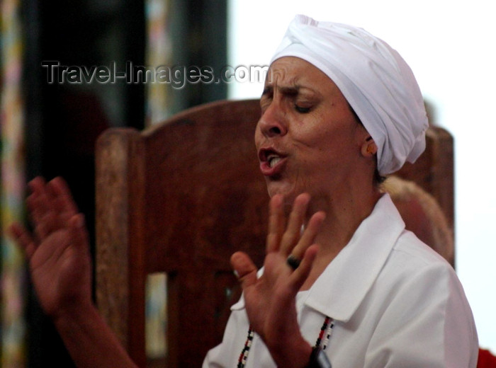 brazil161: Brazil / Brasil - Olinda (Pernambuco): Candomblé expression - Candomblé Nação Nago - photo by Nacho Cabana - (c) Travel-Images.com - Stock Photography agency - Image Bank