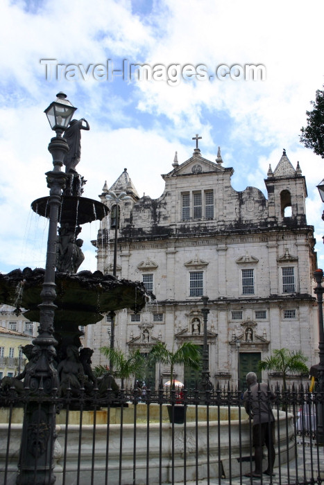 brazil205: Brazil / Brasil - Salvador (Bahia): Terreiro de Jesus - Catedral Basilica- Cathedral - Sé - photo by N.Cabana - (c) Travel-Images.com - Stock Photography agency - Image Bank