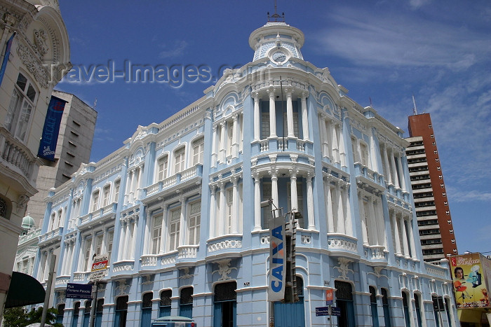 brazil221: Brazil / Brasil - Fortaleza (Ceará): elegant architecture of Ceará Palace - former Clube Iracema - | Palacete Ceará, chamado popularmente de “Rotisserie”, ex Clube Iracema, hoje a Caixa Econômica - arquiteto João Sabóia Barbosa photo by N.Cabana - (c) Travel-Images.com - Stock Photography agency - Image Bank