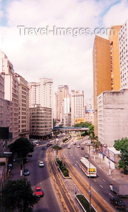 brazil3: Brazil / Brasil - São Paulo: sobre a Avenida 23 de Maio / over 23 May avenue (photo by M.Torres) - (c) Travel-Images.com - Stock Photography agency - Image Bank