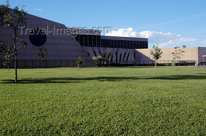 brazil337: Brazil / Brasil - Brasilia: the High Court - Superior Tribunal de Justiça - architect: Oscar Niemyer - photo by M.Alves - (c) Travel-Images.com - Stock Photography agency - Image Bank