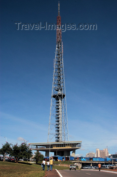 brazil340: Brazil / Brasil - Brasilia: TV tower - Torre de Televisão Projeto de Lucio Costa - photo by M.Alves - (c) Travel-Images.com - Stock Photography agency - Image Bank