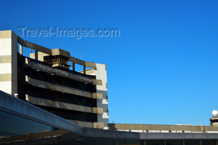 brazil418: São Paulo, Brazil: São Paulo / Guarulhos International Airport - aka GRU Airport and Governador André Franco Montoro International Airport - terminal building on a sunny day - photo by M.Torres - (c) Travel-Images.com - Stock Photography agency - Image Bank