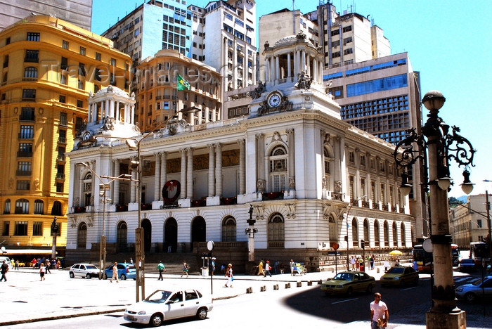 brazil421: Rio de Janeiro, Brazil: Pedro Ernesto palace - built to house the Brazilian Parliament, is now occupied by the City Council - Cinelândia | Palácio Pedro Ernesto - Câmara dos Vereadores - photo by L.Moraes - (c) Travel-Images.com - Stock Photography agency - Image Bank