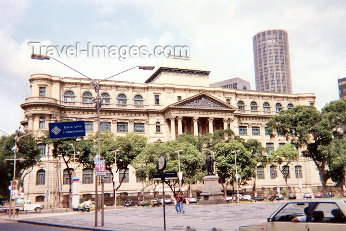 brazil49: Brazil / Brasil - Rio de Janeiro: neo-classical - the National Library /neo-clássico - biblioteca nacional - photo by M.Torres - (c) Travel-Images.com - Stock Photography agency - Image Bank