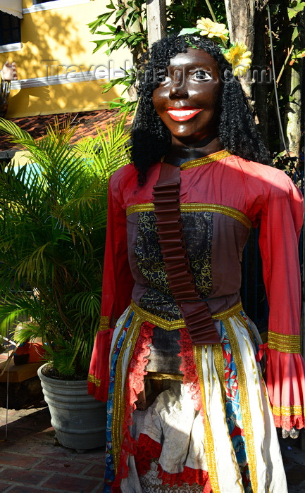 brazil509: Olinda, Pernambuco, Brazil: giants carnival doll of Olinda - Vitalina - photo by M.Torres - (c) Travel-Images.com - Stock Photography agency - Image Bank