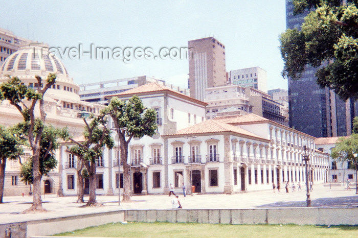 brazil51: Brazil / Brasil - Rio de Janeiro: the Regent's palace - palácio do Regente, o renegado principe D. Pedro de Bragança - Praça XV de Novembro / Regent's palace - November 15 square - photo by M.Torres - (c) Travel-Images.com - Stock Photography agency - Image Bank