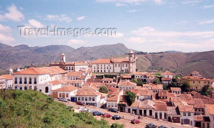 brazil52: Brazil / Brasil - Ouro Preto, ex Vila Rica de Albuquerque (Minas Gerais - UNESCO world heritage): Sra do Carmo church seen from Bairro Centro | igreja da Senhora do Carmo - photo by M.Torres - (c) Travel-Images.com - Stock Photography agency - Image Bank