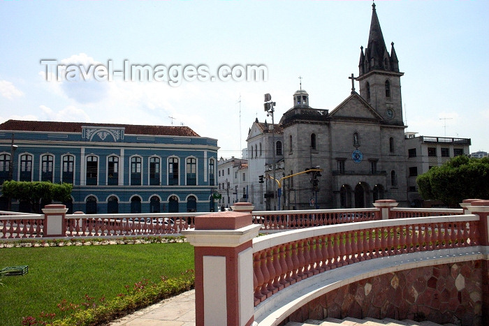 brazil58: Brazil / Brasil - Manaus / MAO (Amazonas): St Sebastian church / Igreja São Sebastião (photo by N.Cabana) - (c) Travel-Images.com - Stock Photography agency - Image Bank