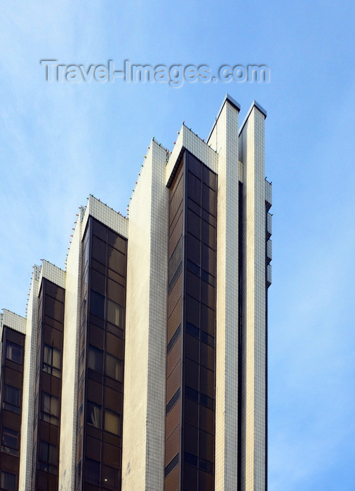 brunei132: Bandar Seri Begawan, Brunei Darussalam: skyscraper on McArthur street, the waterfront - BIBD tower - photo by M.Torres - (c) Travel-Images.com - Stock Photography agency - Image Bank