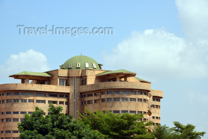 burkina-faso18: Ouagadougou, Burkina Faso: cross shaped building on Boulvevard des Tensoba - photo by M.Torres - (c) Travel-Images.com - Stock Photography agency - Image Bank