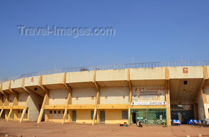 burkina-faso33: Ouagadougou, Burkina Faso: Municipal stadium / Stade Municipal -  home of Santos Football Club - photo by M.Torres - (c) Travel-Images.com - Stock Photography agency - Image Bank