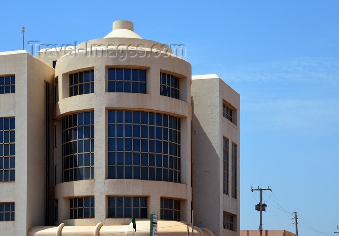 burkina-faso45: Ouagadougou, Burkina Faso: modern façade of the the e-government building, part of the Labour Ministry - Ministère de la Fonction Publique, du Travail et de de la Sécurité sociale - photo by M.Torres - (c) Travel-Images.com - Stock Photography agency - Image Bank