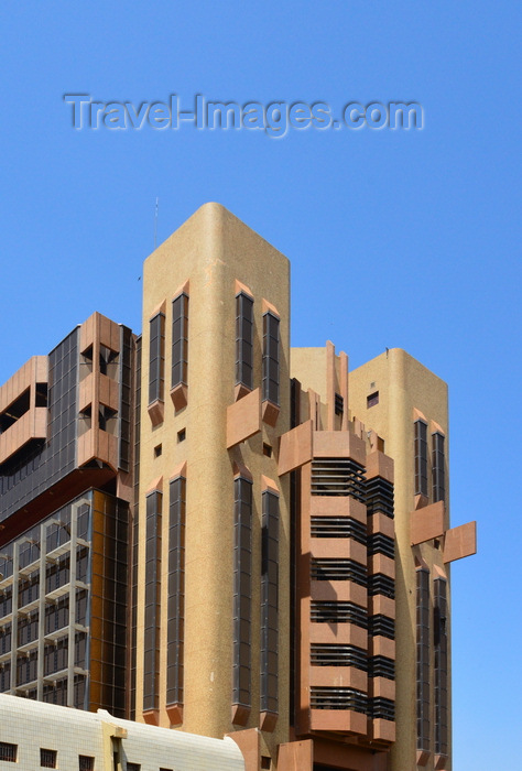 burkina-faso6: Ouagadougou, Burkina Faso: Central Bank of West African States / Banque Centrale des États de l'Afrique de l'Ouest, BCEAO - West African CFA franc currency area, comprising the West African Economic and Monetary Union (UEMOA) - Bassawarga avenue - photo by M.Torres - (c) Travel-Images.com - Stock Photography agency - Image Bank