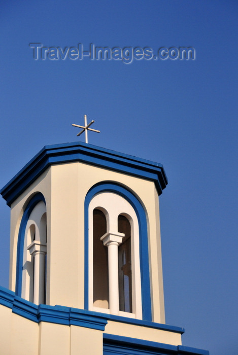 burundi18: Bujumbura, Burundi: St. George's Greek Orthodox Church - bell tower - photo by M.Torres - (c) Travel-Images.com - Stock Photography agency - Image Bank