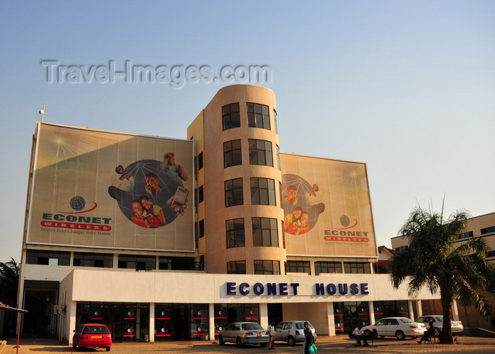 burundi20: Bujumbura, Burundi: Econet House - internet company - Boulevard de l'Uprona / Union pour le Progrès National - photo by M.Torres - (c) Travel-Images.com - Stock Photography agency - Image Bank