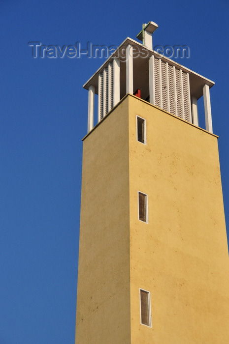 burundi28: Bujumbura, Burundi: bell tower of Regina Mundi Catholic Cathedral - photo by M.Torres - (c) Travel-Images.com - Stock Photography agency - Image Bank