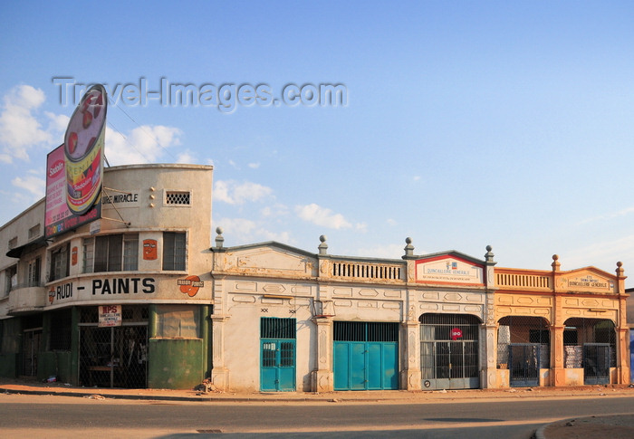 burundi35: Bujumbura, Burundi: colonial shop fronts - photo by M.Torres - (c) Travel-Images.com - Stock Photography agency - Image Bank