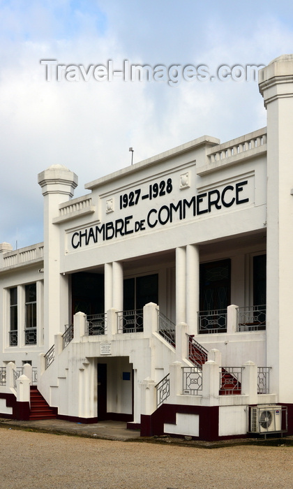 cameroon16: Cameroon, Douala: Chamber of Commerce building - used by General de Gaulle as his HQ in Africa, former palace of Justice - late Art nouveau style - photo by M.Torres - (c) Travel-Images.com - Stock Photography agency - Image Bank