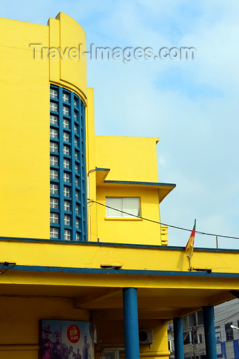 cameroon23: Cameroon, Douala: colonial building on the central avenue, now used by the MTC phone company, Boulevard De La Liberte - photo by M.Torres - (c) Travel-Images.com - Stock Photography agency - Image Bank