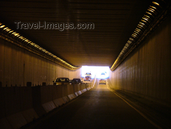 canada158: Welland, Ontario, Canada / Kanada: road tunnel - driver's view - photo by R.Grove - (c) Travel-Images.com - Stock Photography agency - Image Bank