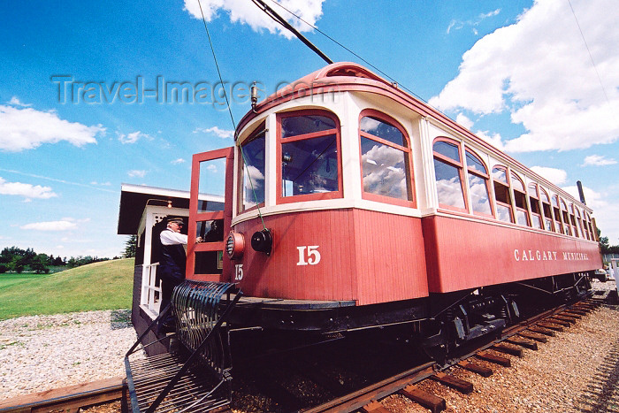 canada180: Canada / Kanada - Calgary, Alberta: Heritage park - the tram - photo by M.Torres - (c) Travel-Images.com - Stock Photography agency - Image Bank