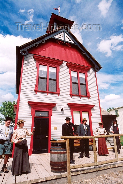 canada192: Canada / Kanada - Calgary, Alberta: Heritage Park - election day - photo by M.Torres - (c) Travel-Images.com - Stock Photography agency - Image Bank