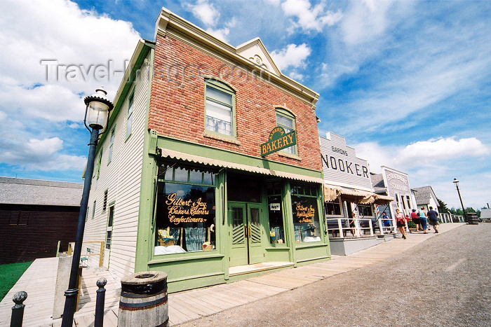 canada193: Canada / Kanada - Calgary, Alberta: Heritage Park - Alberta bakery and other shops on main street - photo by M.Torres - (c) Travel-Images.com - Stock Photography agency - Image Bank