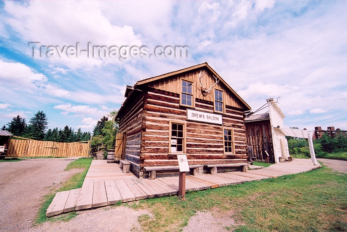 canada195: Canada / Kanada - Calgary, Alberta: Heritage Park - Drew's Saloon - photo by M.Torres - (c) Travel-Images.com - Stock Photography agency - Image Bank