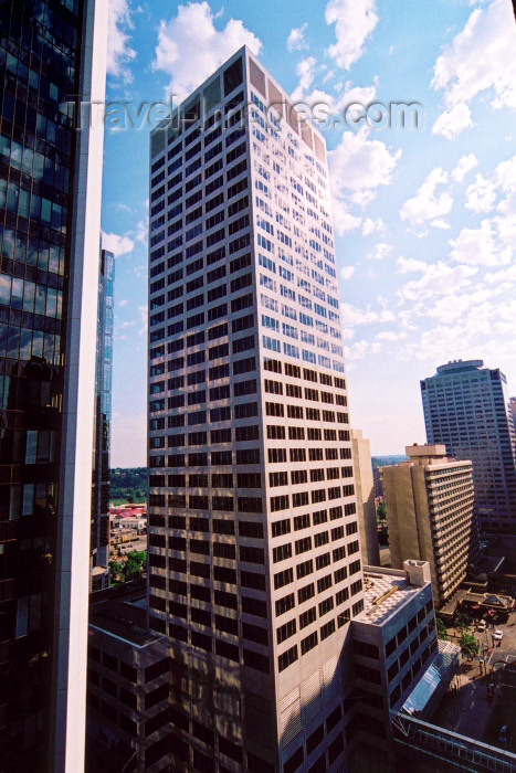 canada254: Canada / Kanada - Calgary, Alberta: Fourth Avenue SW from a 23rd floor - photo by M.Torres - (c) Travel-Images.com - Stock Photography agency - Image Bank