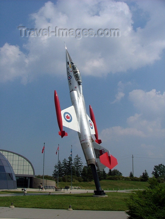canada266: Canada / Kanada - Hamilton, Ontario: RCAF F-104 Starfighter - Museum for war planes - aircraft - photo by R.Grove - (c) Travel-Images.com - Stock Photography agency - Image Bank