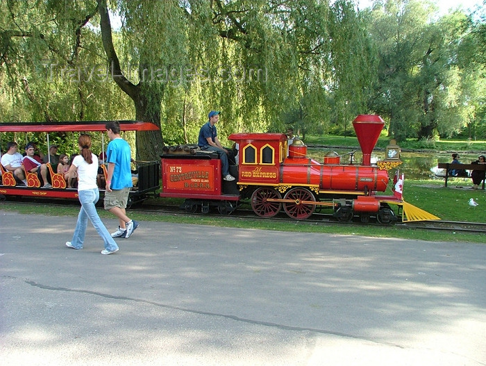 canada294: Toronto, Ontario, Canada / Kanada: train - miniature railway at Centreville Amusement Park - Centre Island - photo by R.Grove - (c) Travel-Images.com - Stock Photography agency - Image Bank