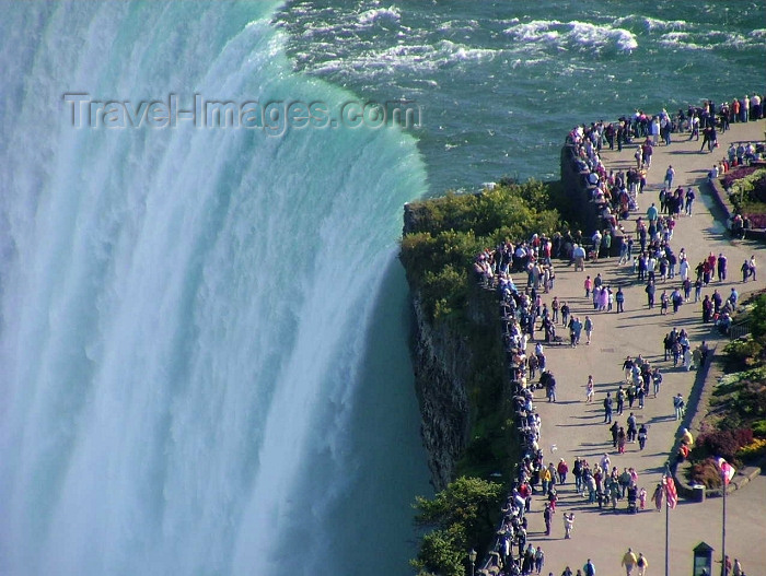 canada301: Niagara Falls, Ontario, Canada / Kanada: Horseshoe Falls and Table Rock from Skylon tower - photo by R.Grove - (c) Travel-Images.com - Stock Photography agency - Image Bank