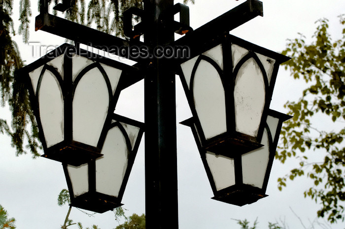 canada307: Canada - Rigaud (Quebec - county of Vaudreuil-Soulanges): lamp post - photo by C. McEachern - (c) Travel-Images.com - Stock Photography agency - Image Bank