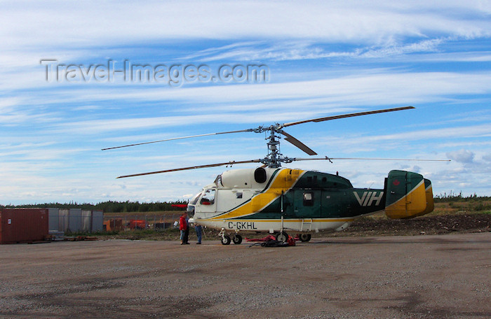 canada311: Sept-Îles (Quebec): Russian Kamov Ka-25 'Hormone' helicopter - photo by B.Cloutier - (c) Travel-Images.com - Stock Photography agency - Image Bank