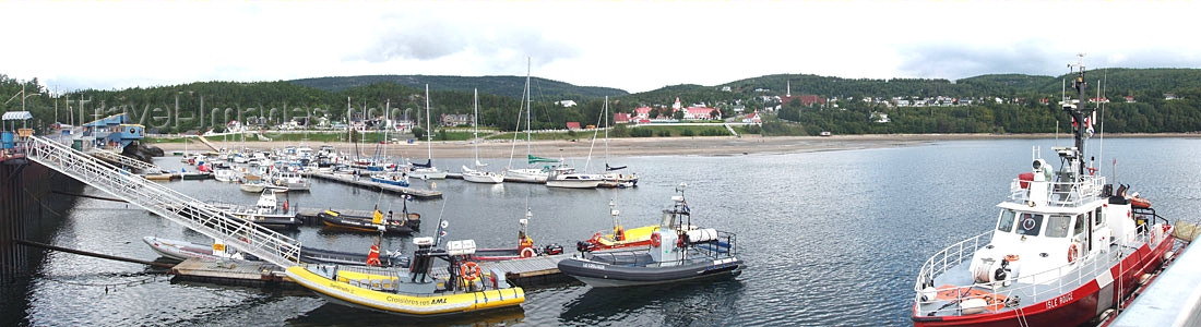 canada314: Tadoussac (Quebec): harbour - photo by B.Cloutier - (c) Travel-Images.com - Stock Photography agency - Image Bank
